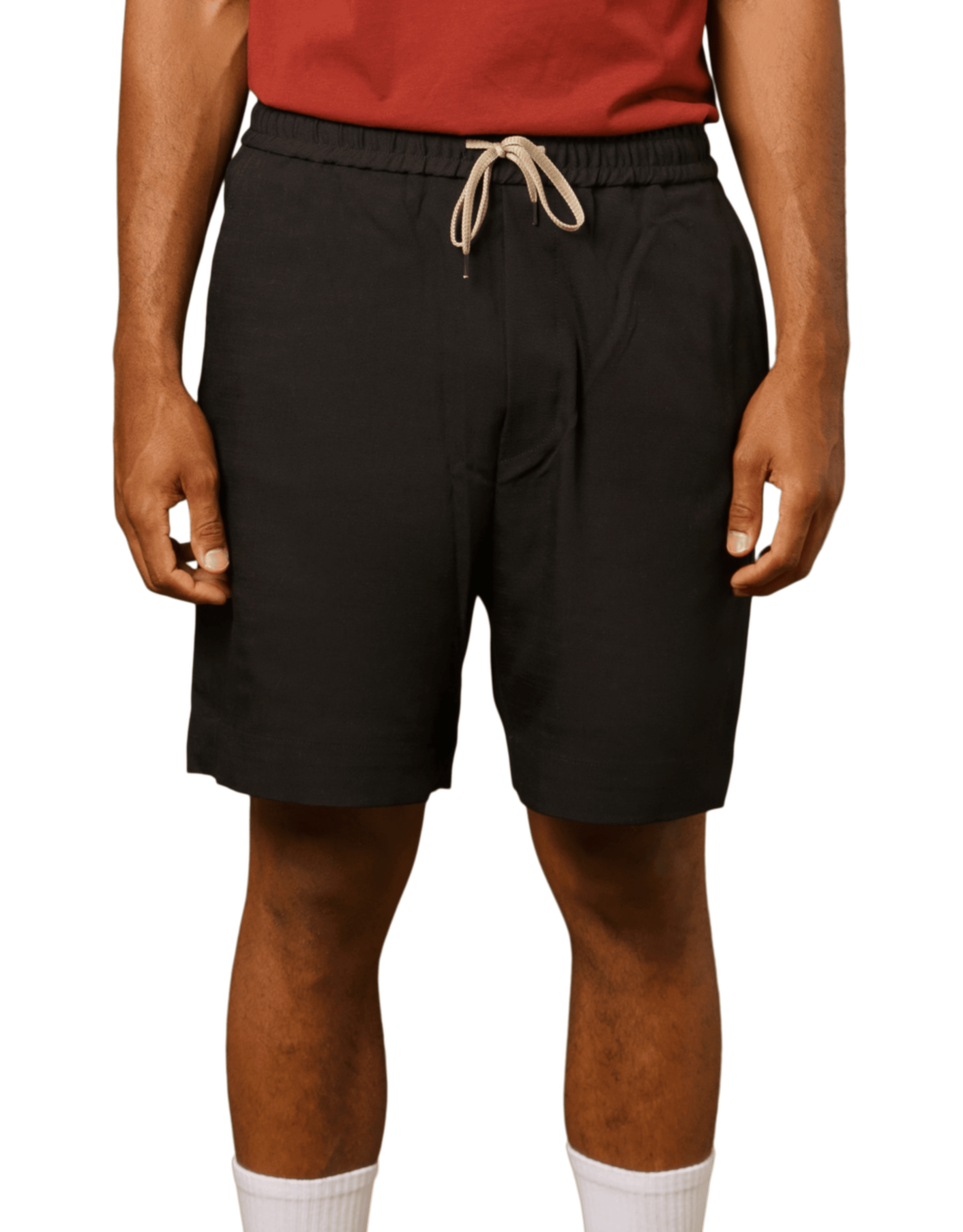 Elastic Waist Shorts