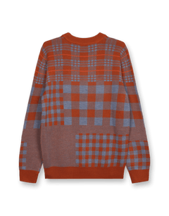 Checked Jaquard Sweater