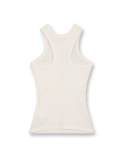 Wool Blend Ribbed Sleeveless Top