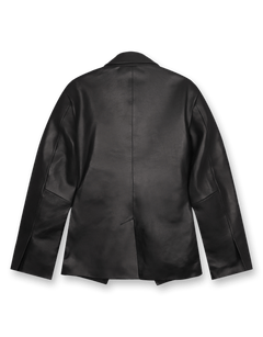 Luxury Leather Blazer