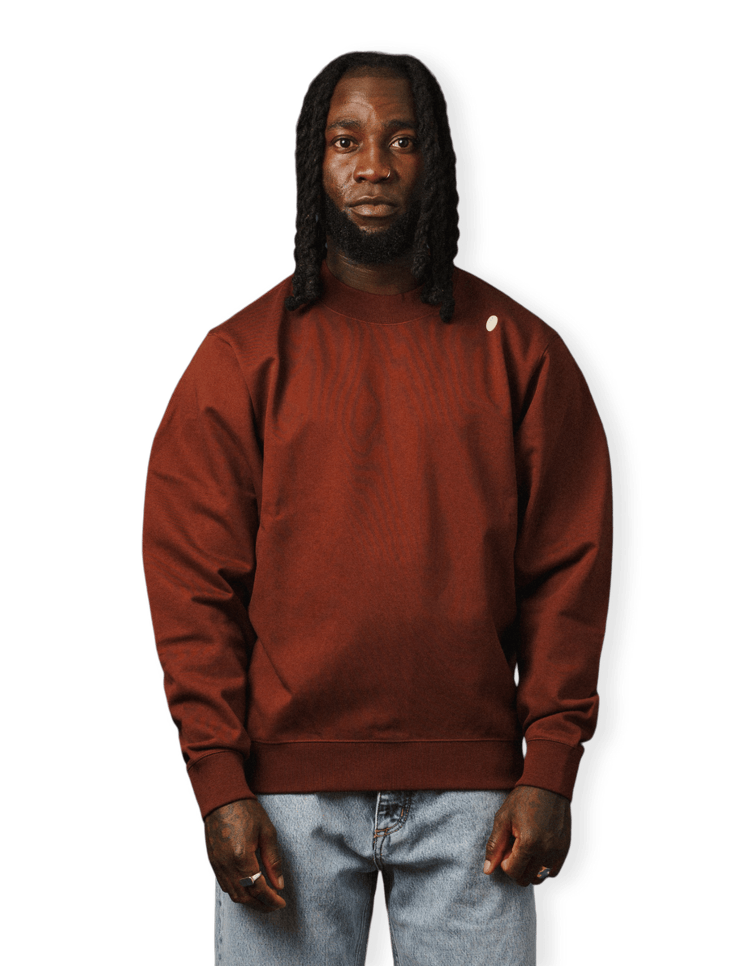 RC Rubber Logo Silket Cotton Sweatshirt