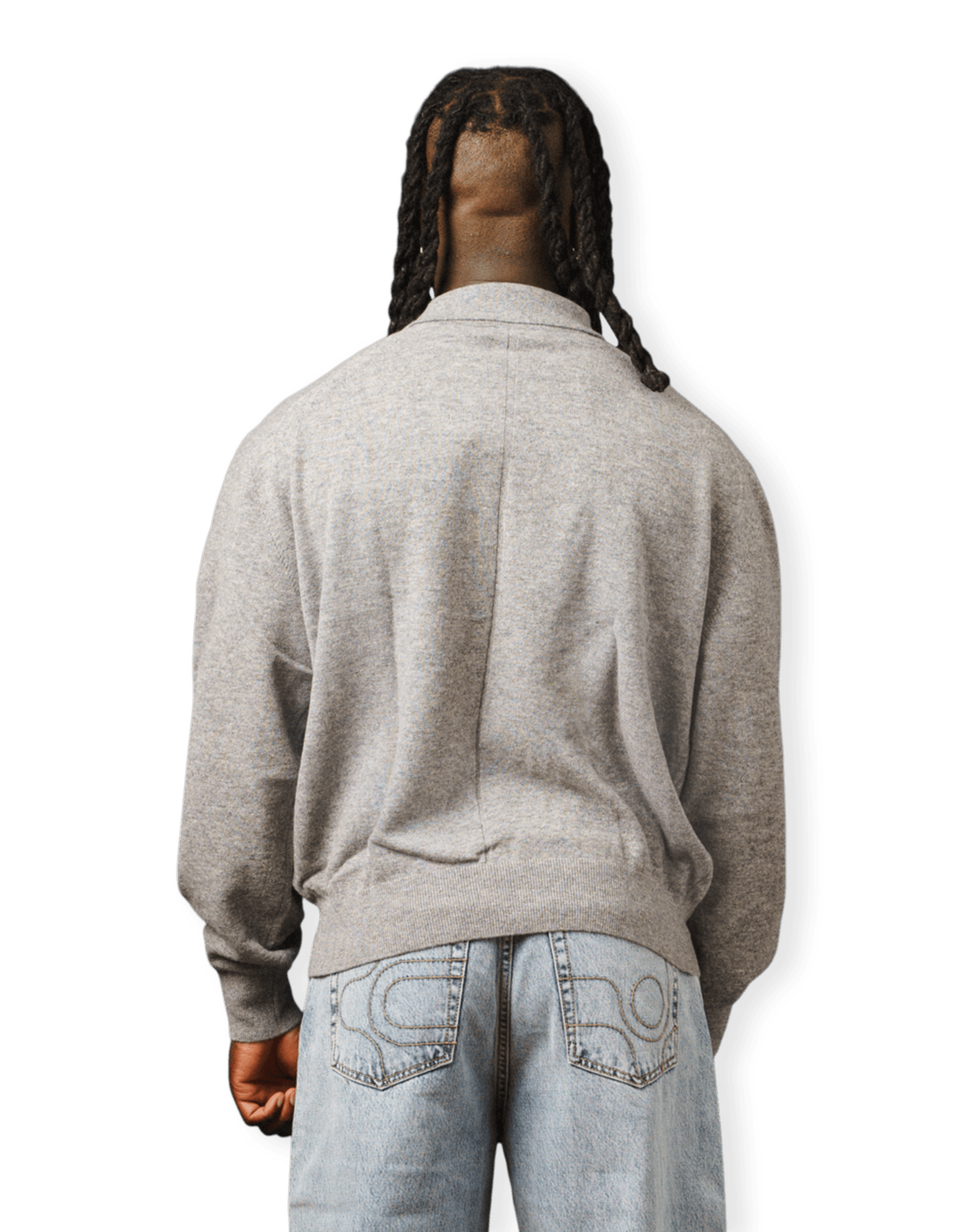 RC Logo Patch Wool Polo Knit