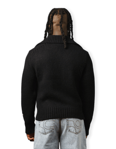 Vintage Button Up Knit Sweater