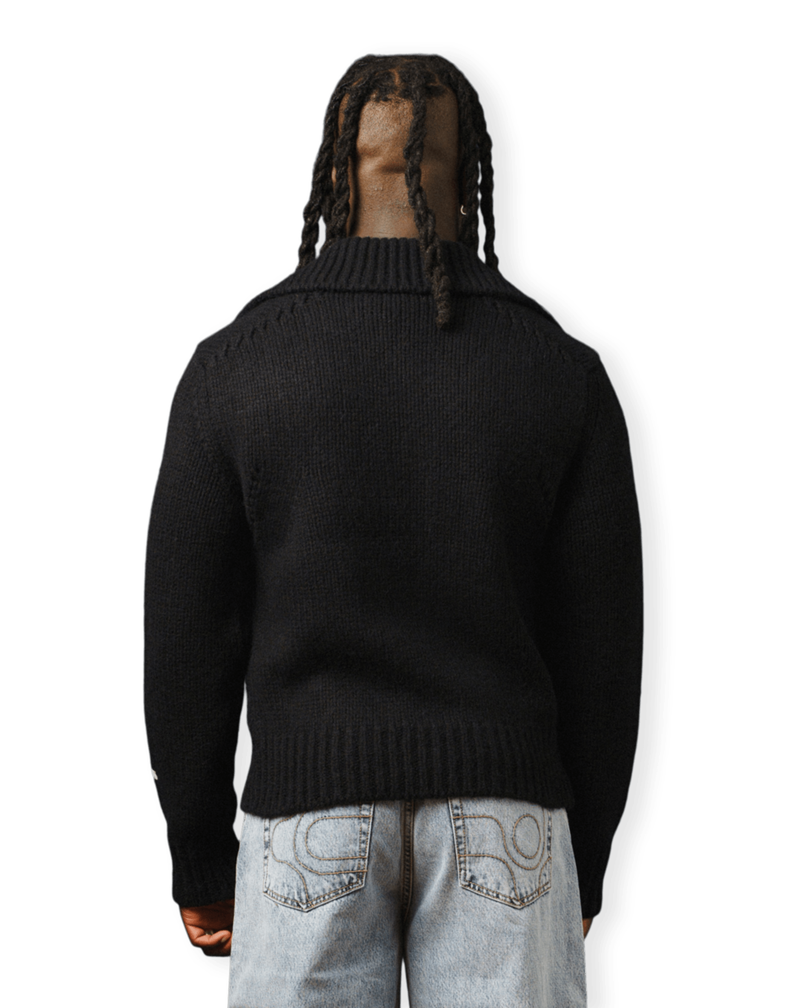 Vintage Button Up Knit Sweater