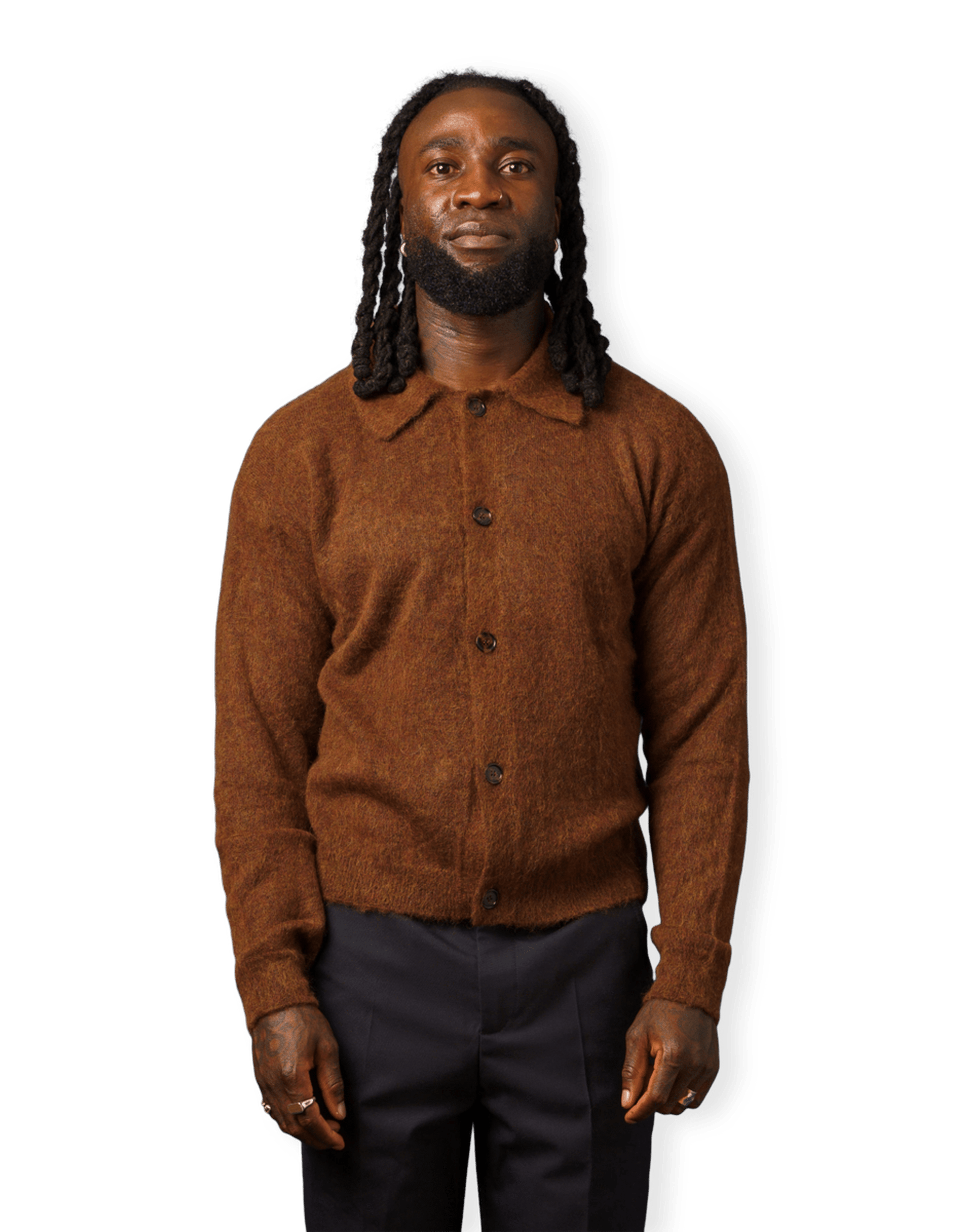 Brushed Baby Alpaca Polo