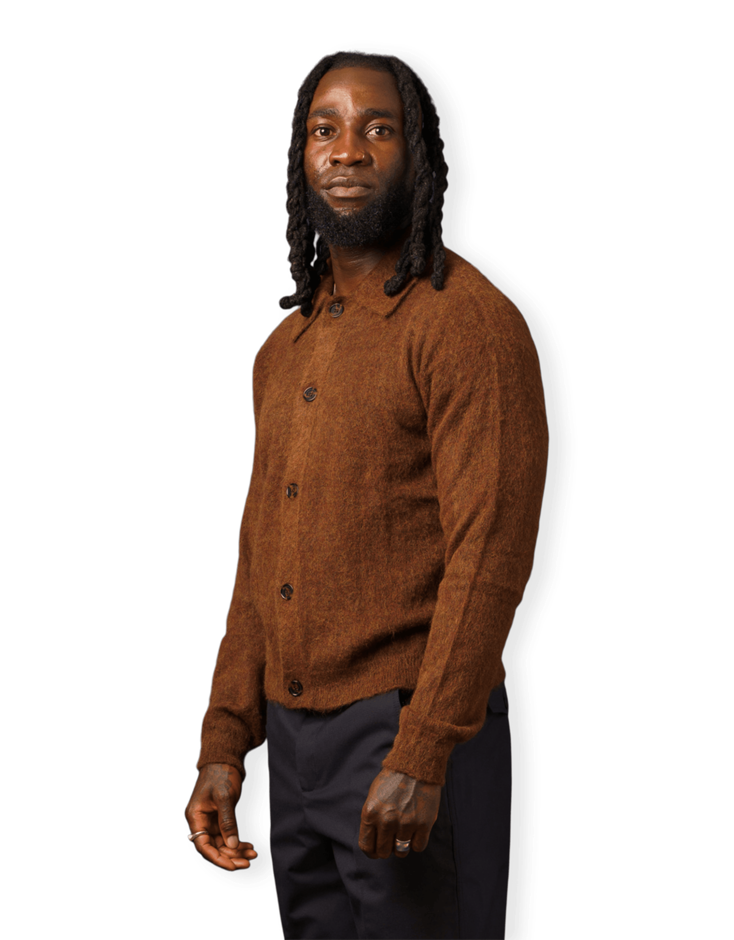 Brushed Baby Alpaca Polo