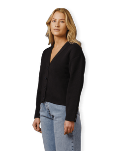 Gigi Ribbed Knit Cardigan