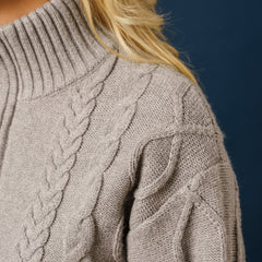 Powder Knit Zip Cardigan