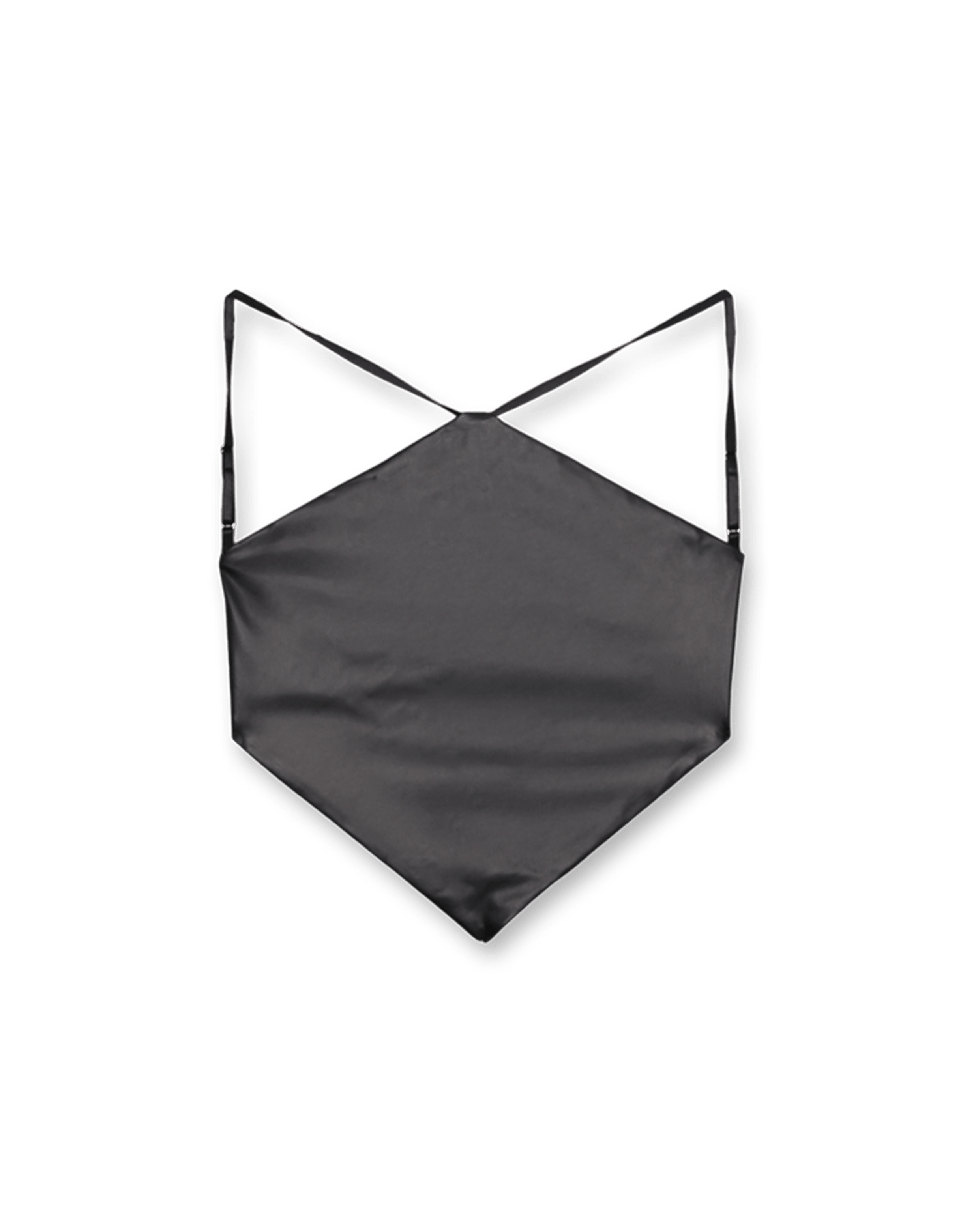 Mina Imitation Leather Top