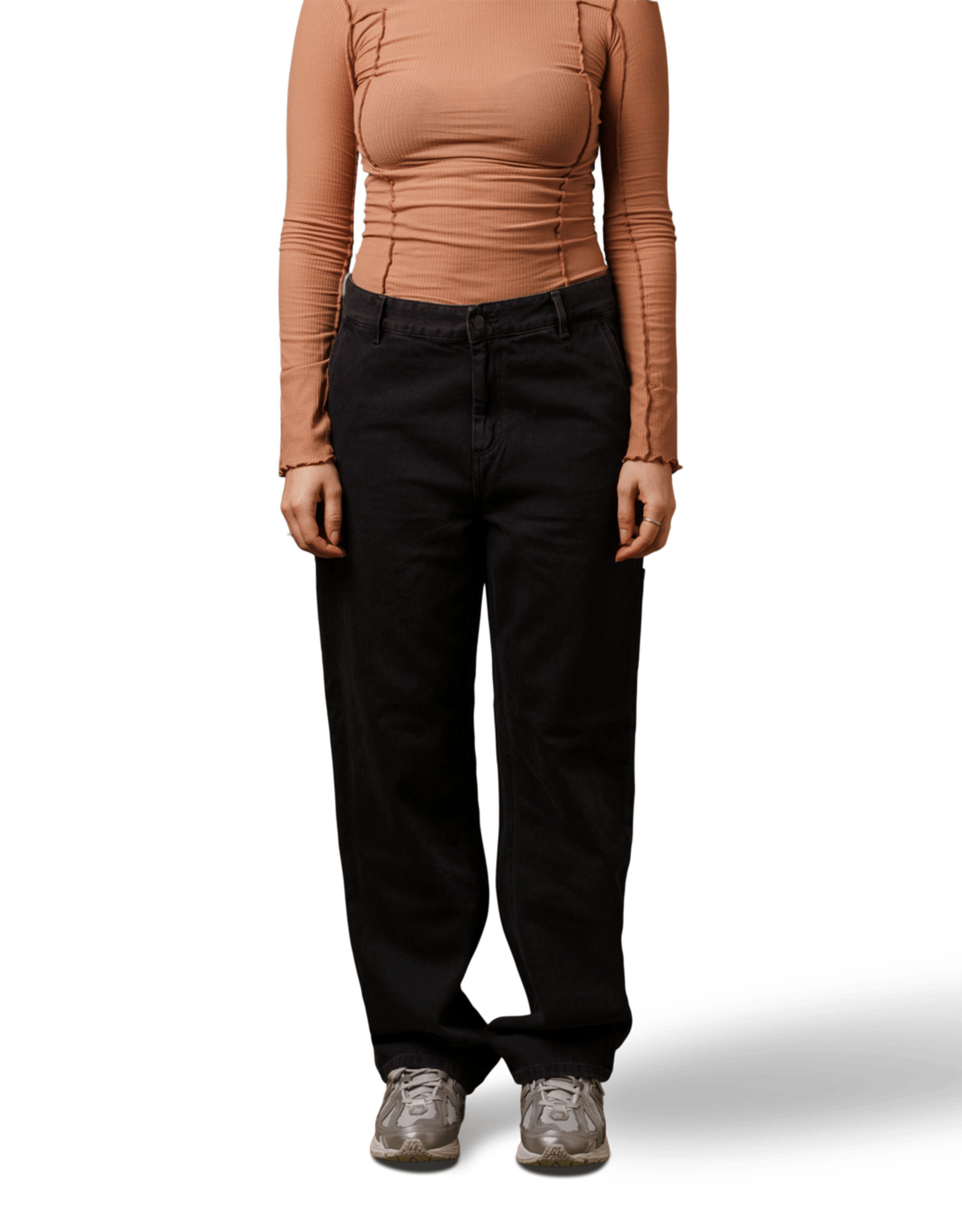 W' Pierce Pants Straight