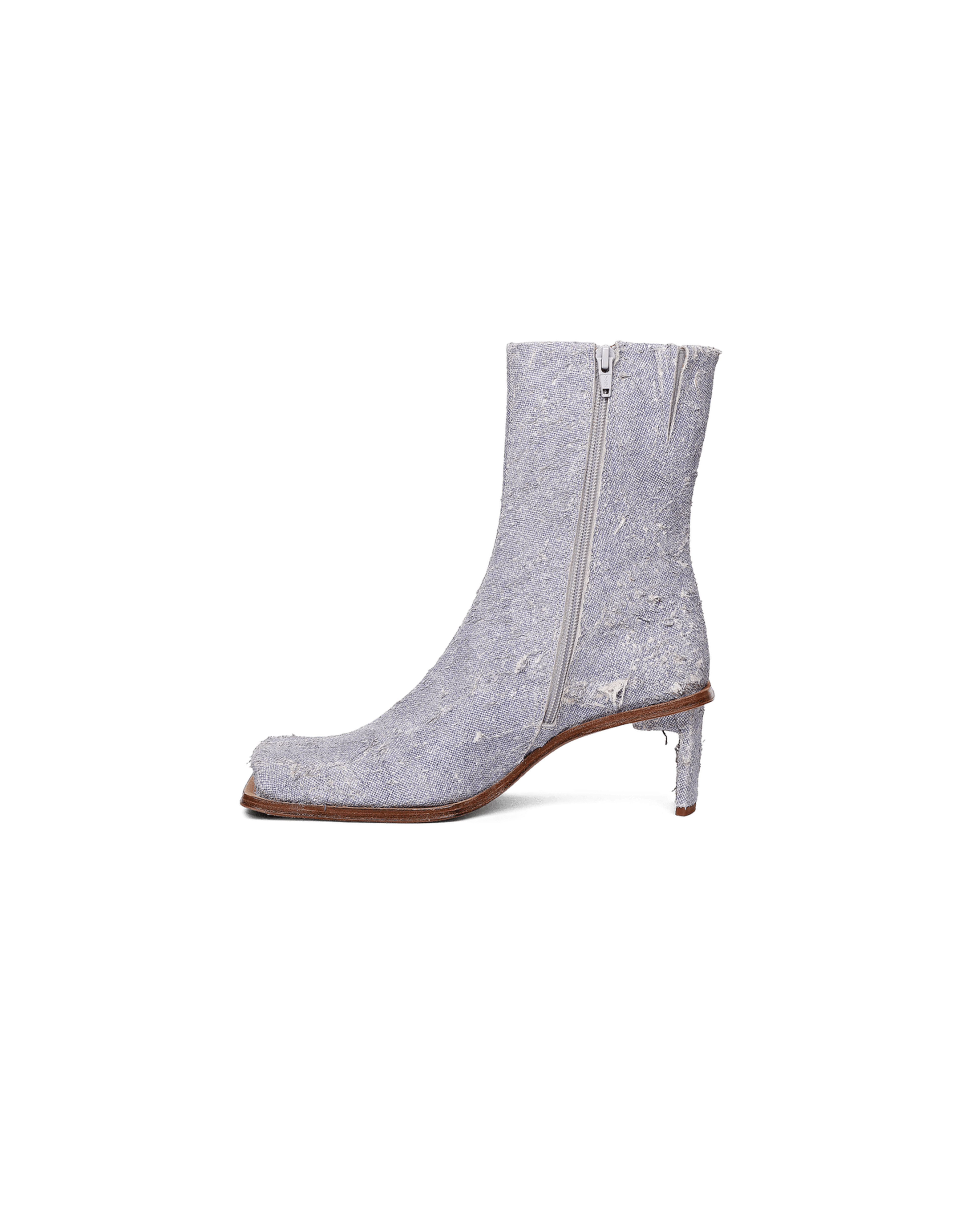 Brenda Denim Ankle Boots