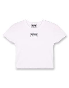 Logo Patch Cotton T-shirt