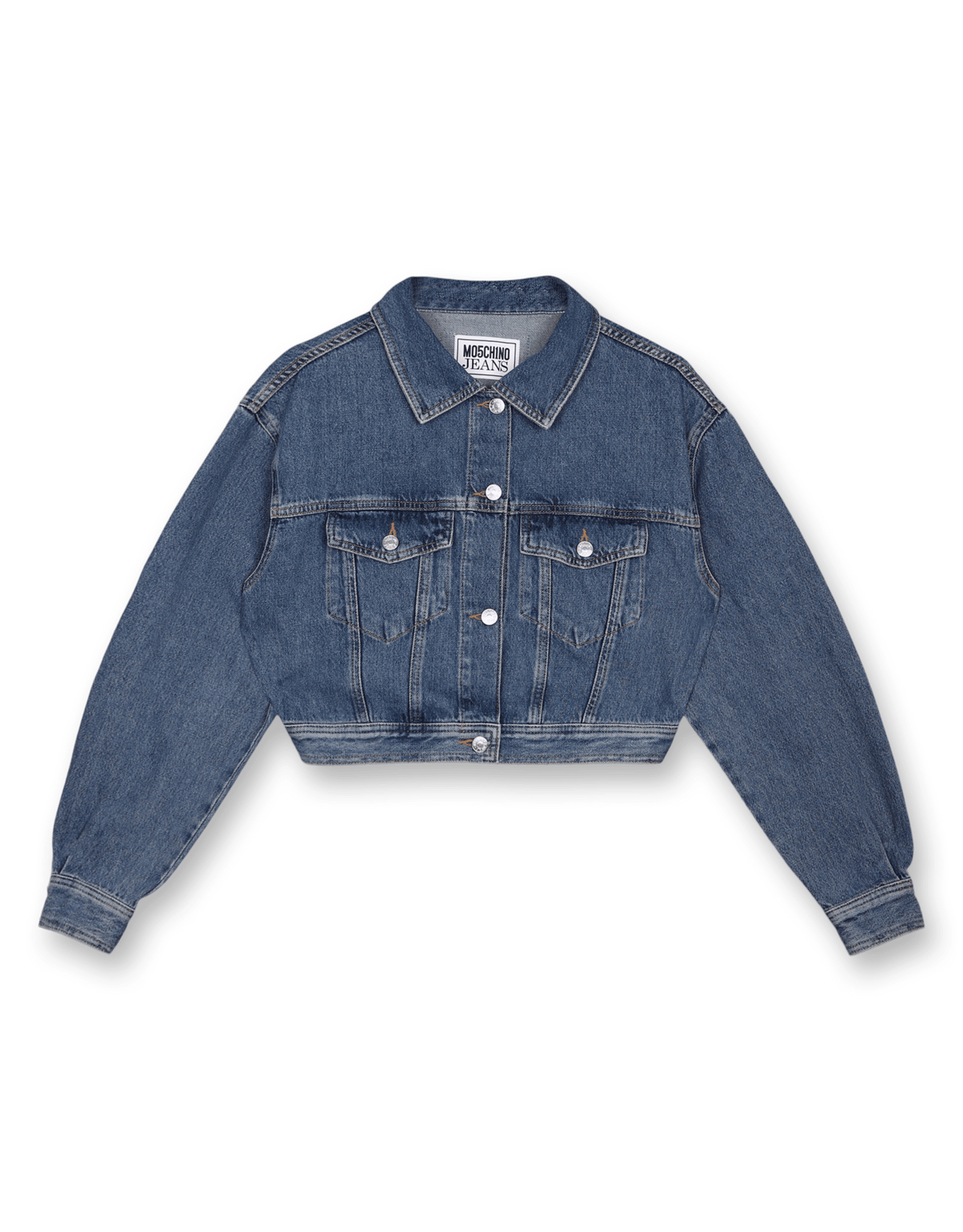 Denim Cropped Jacket