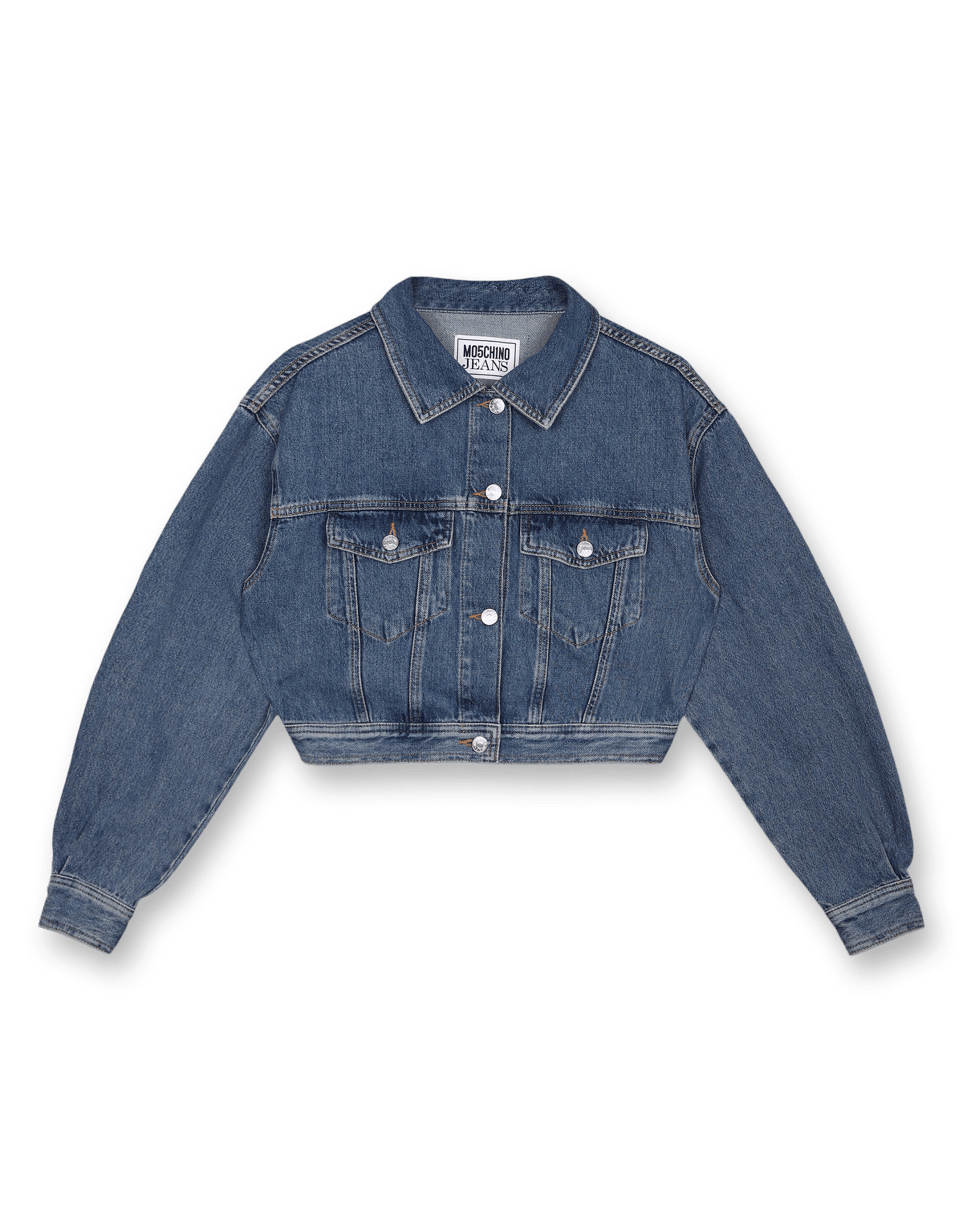 Denim Cropped Jacket