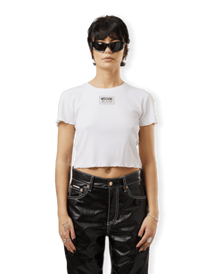 Logo Patch Cotton T-shirt