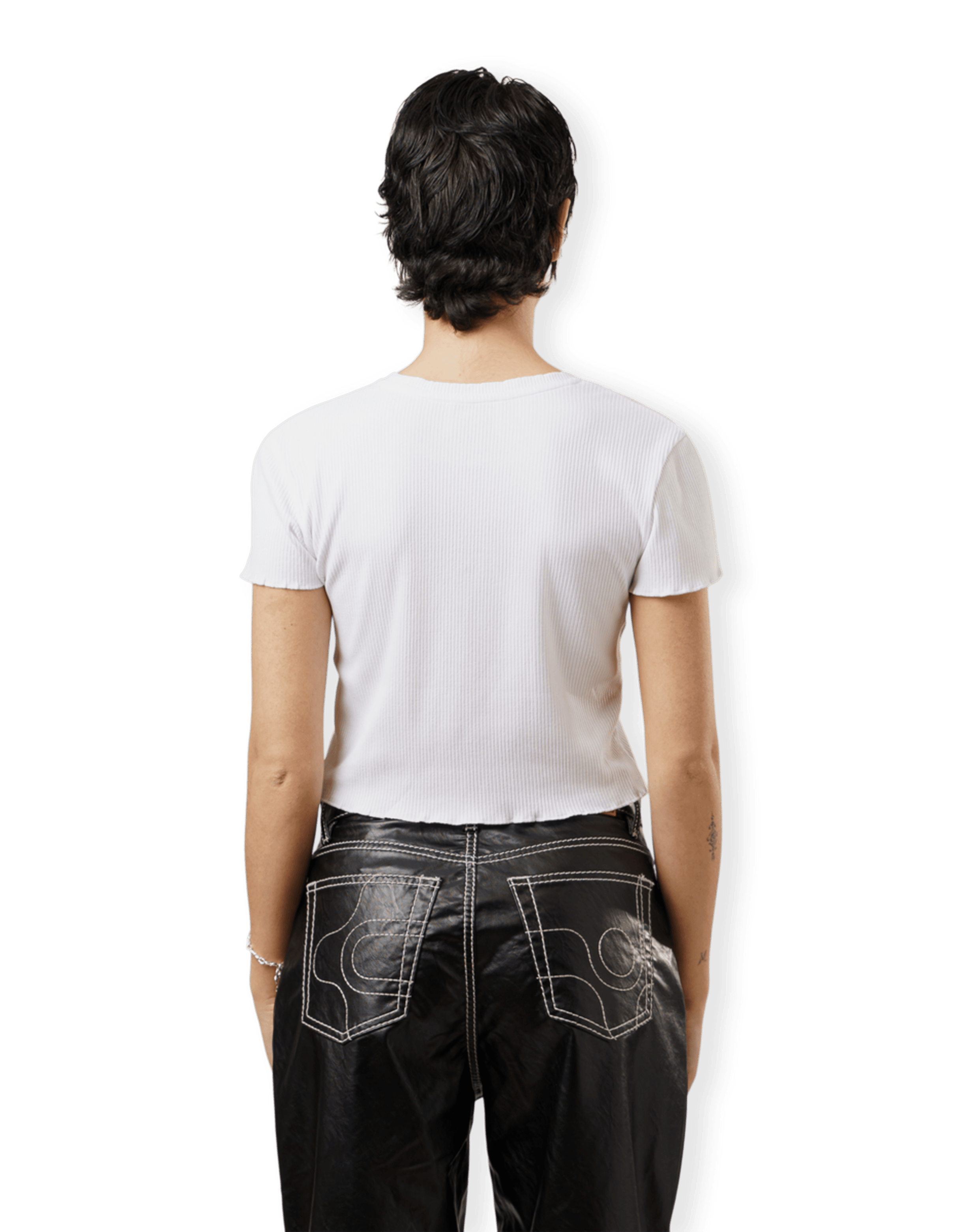 Logo Patch Cotton T-shirt