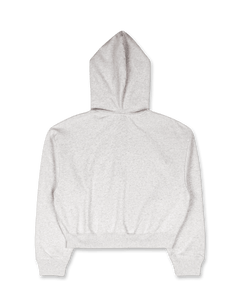 Sporty & Rich Varsity Crest Cropped Zip Hoodie - Rezetstore