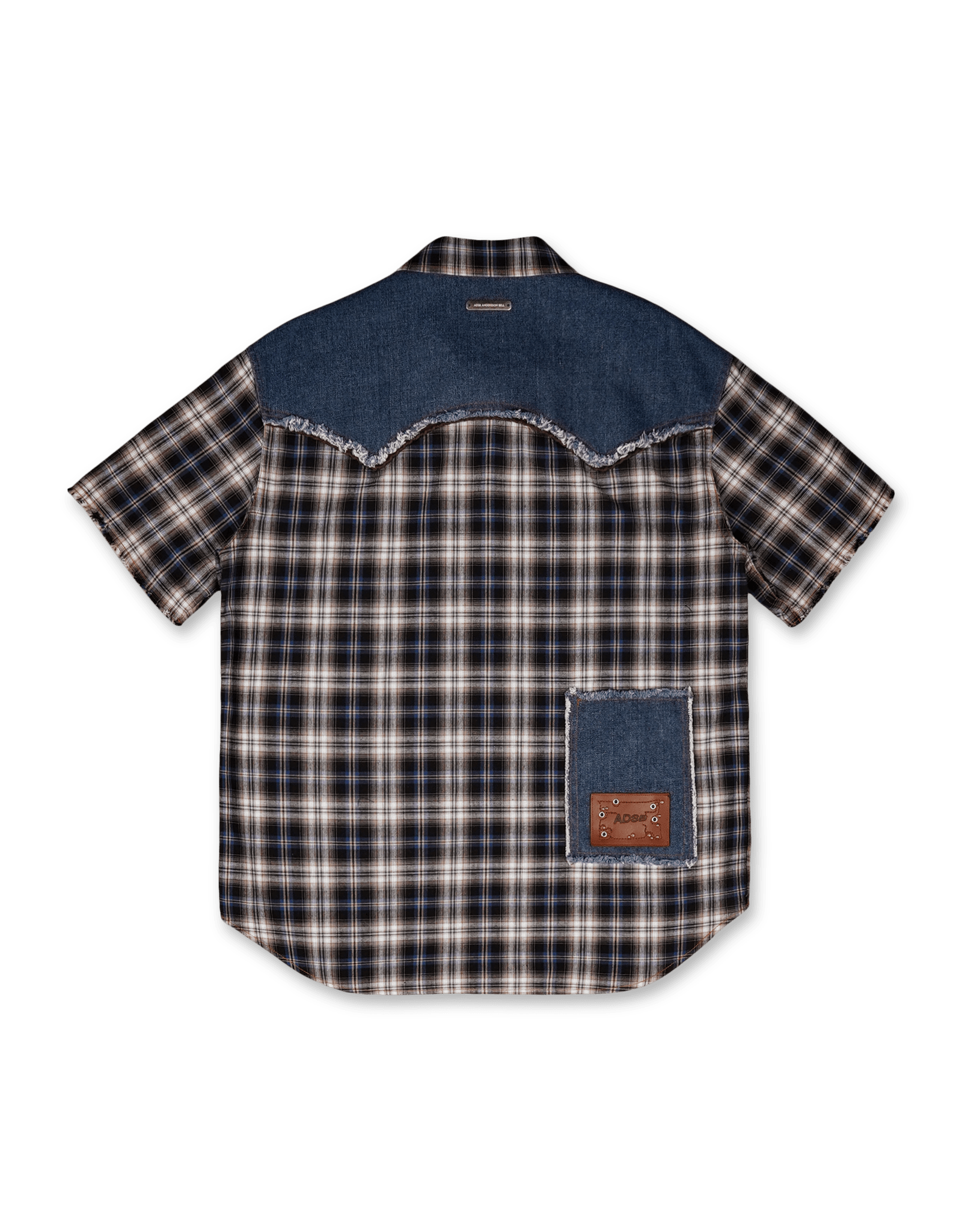 Andersson Bell Denim & Check Raw - Cut Shirts | Rezet Store