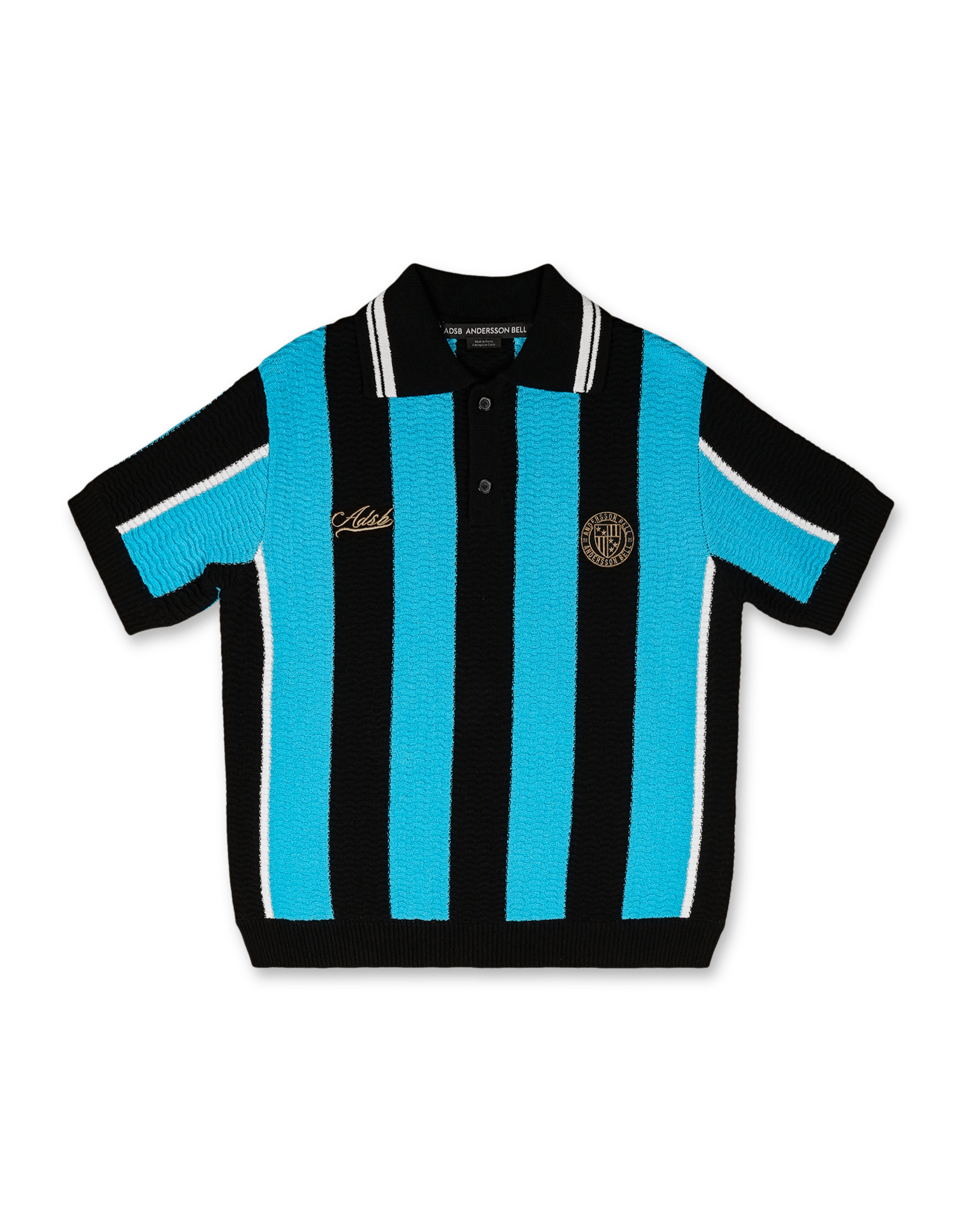 Andersson Bell Stripe Soccer Polo Sweater | Rezet Store
