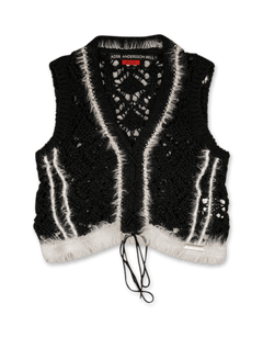 Andersson Bell Western Lace - Up Knit Vest | Rezet Store