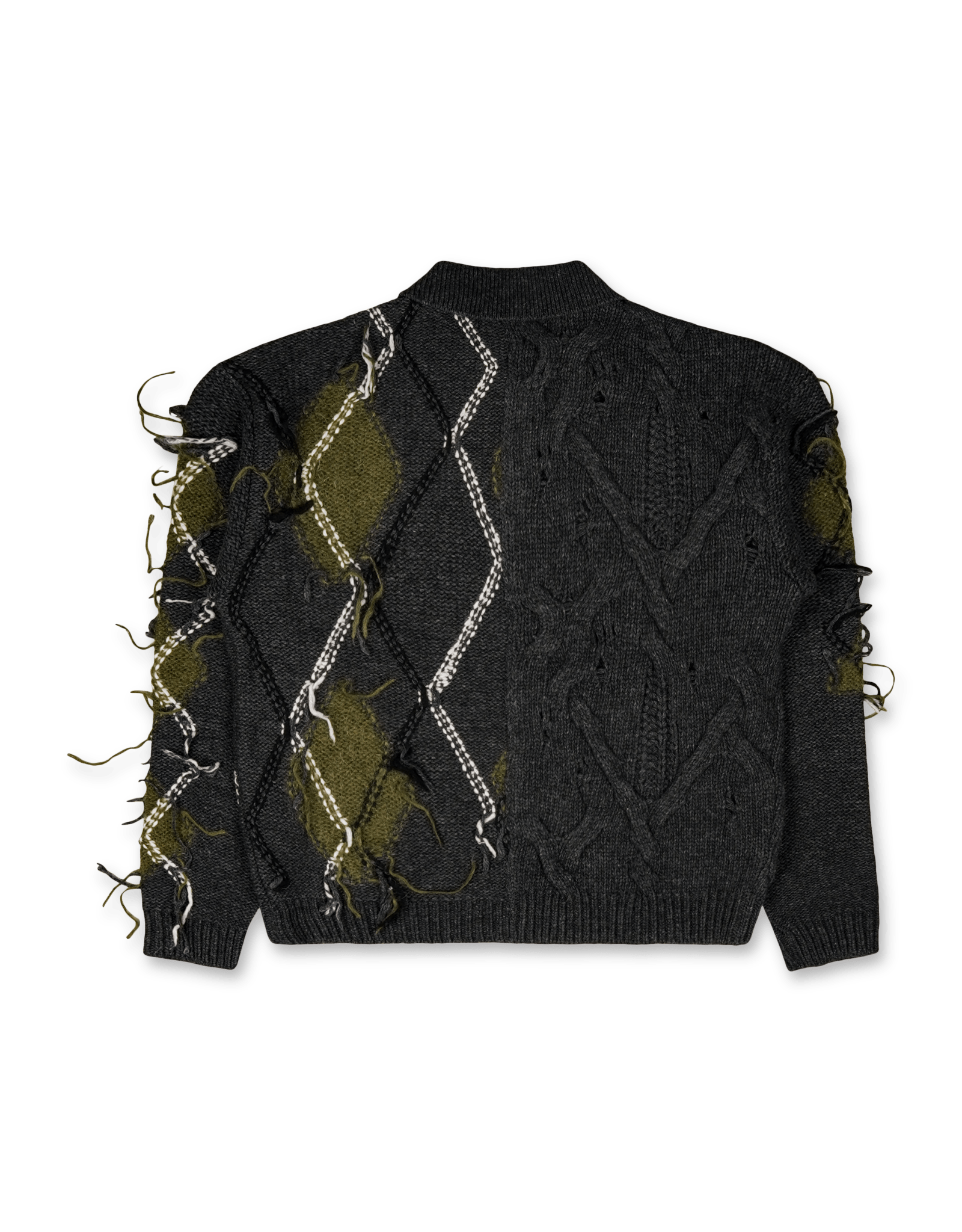 Andersson Bell Argyle Fisherman Polo Sweater | Rezet Store