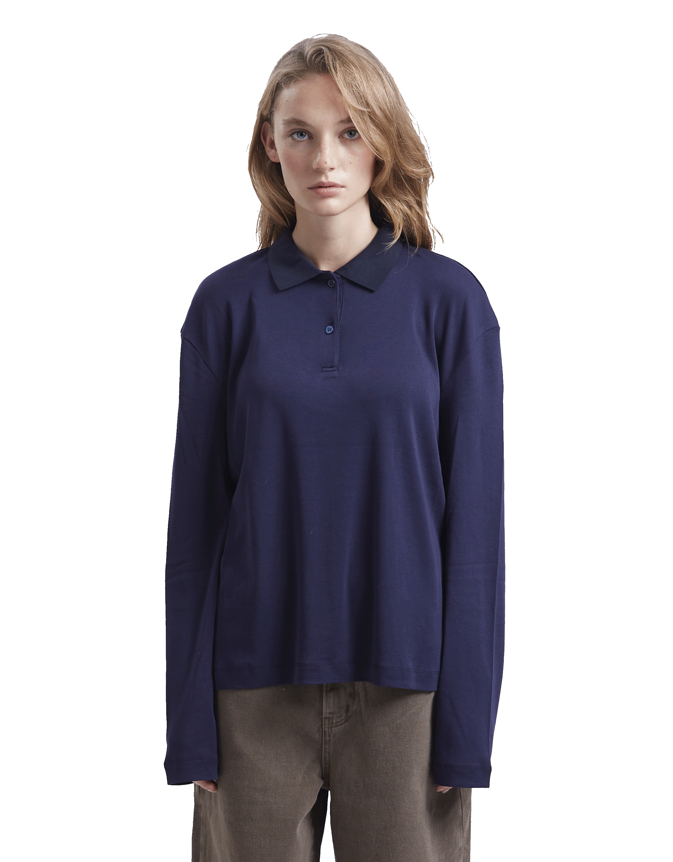Collar Cotton T-Shirt