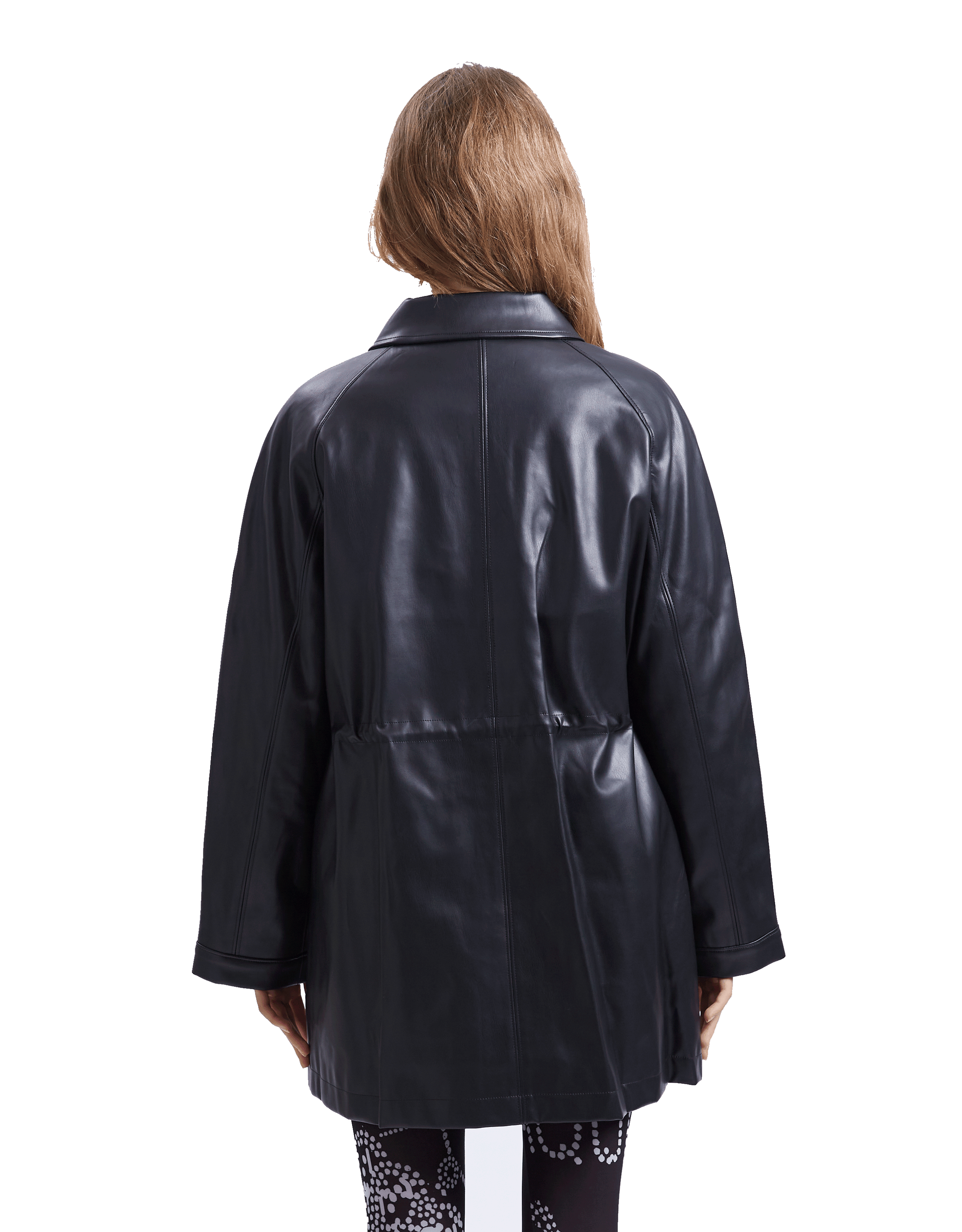 Eco Leather String Jacket