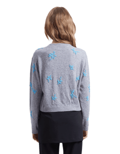 Flower Beaded Cardigan