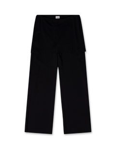 Wrap Skirt Wide Pants