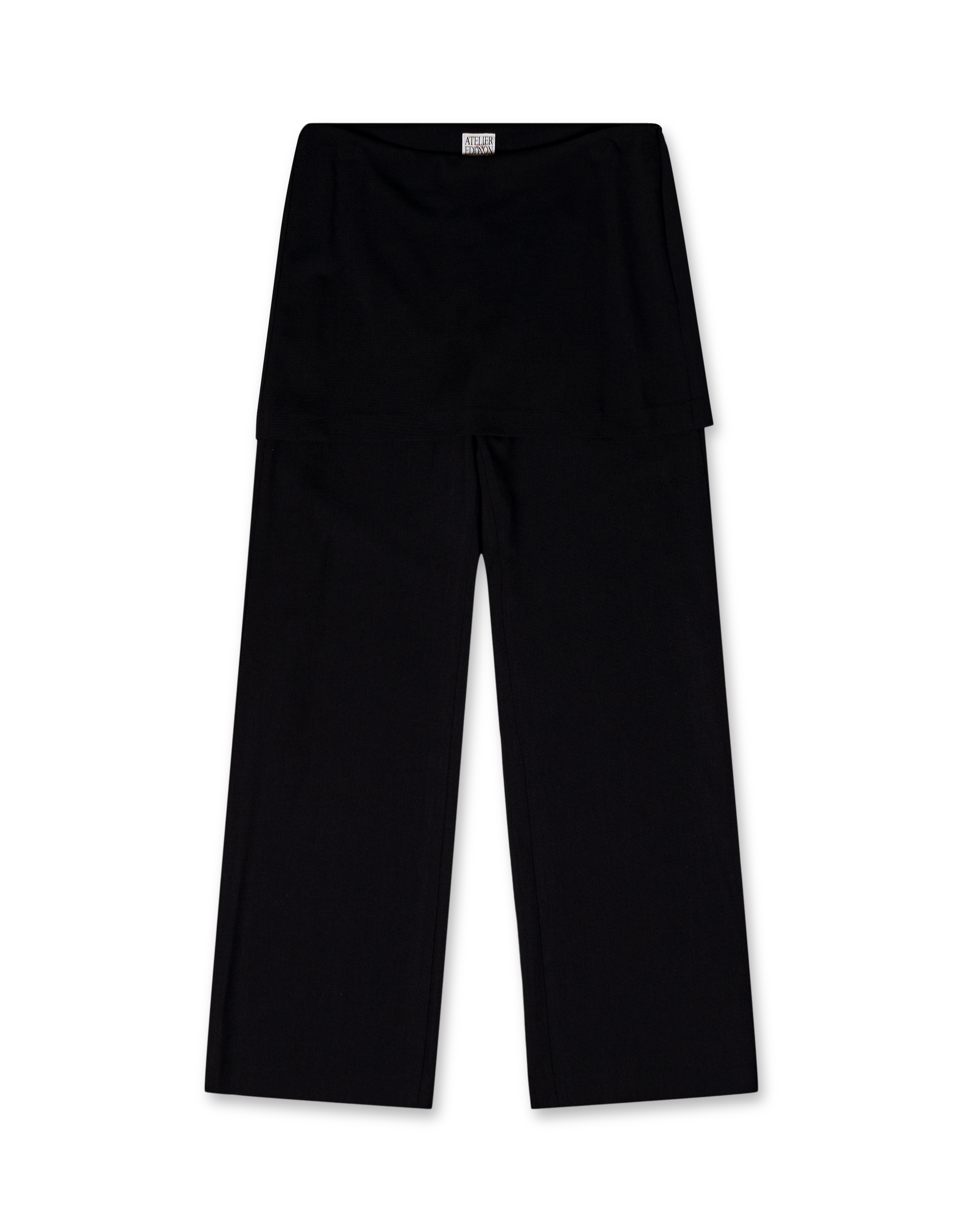 Wrap Skirt Wide Pants