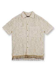 Flower Jacquard Shirt