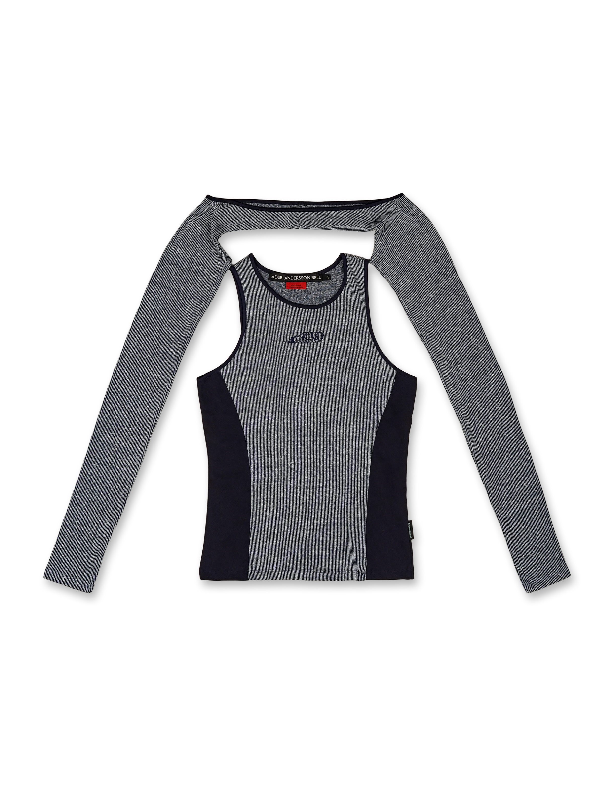 Lina Cut-Out Layered Top