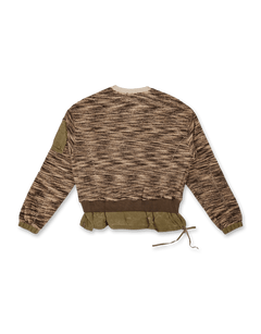 Layered Fleece Sweater