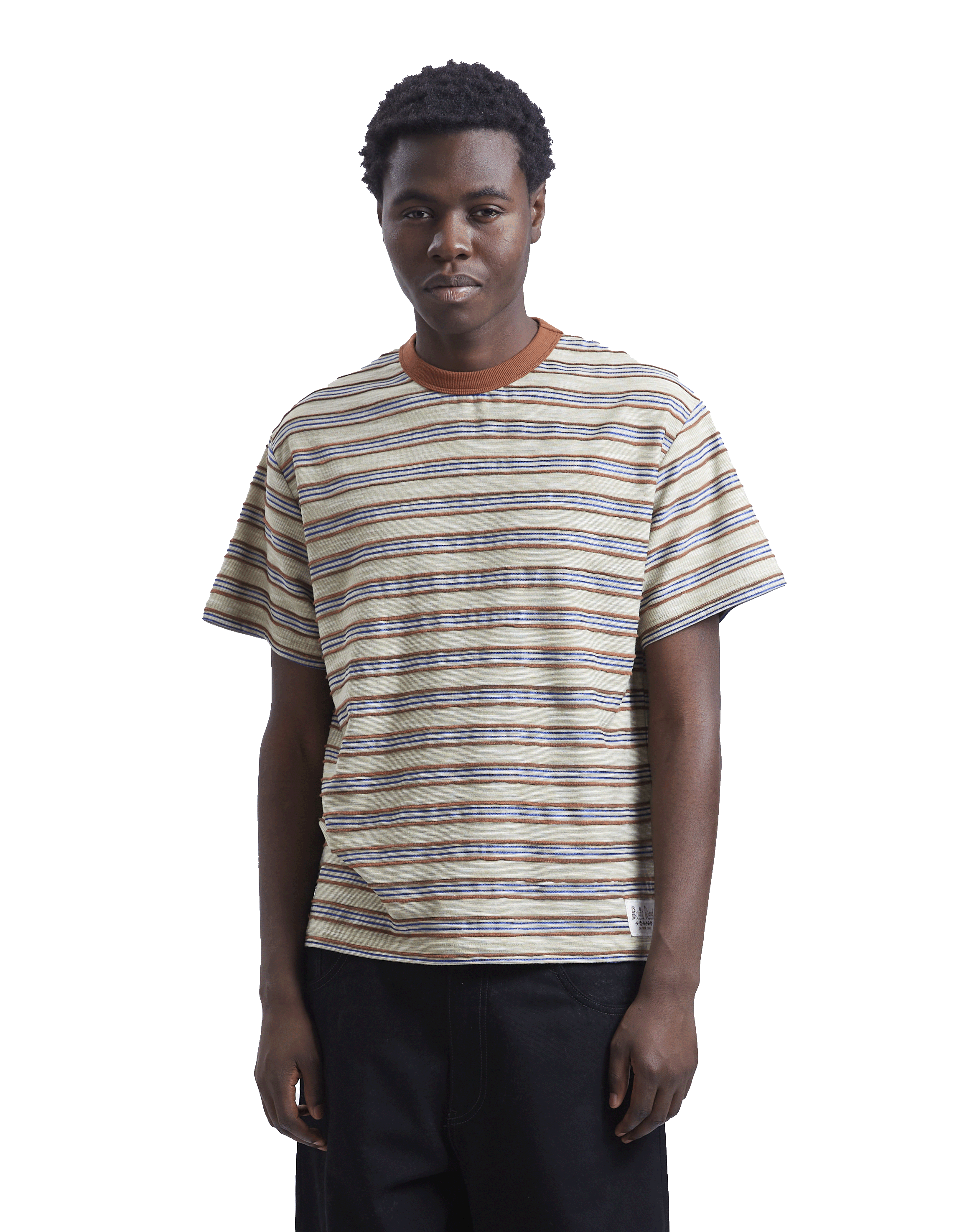 Pudu Stripe Short Sleeve