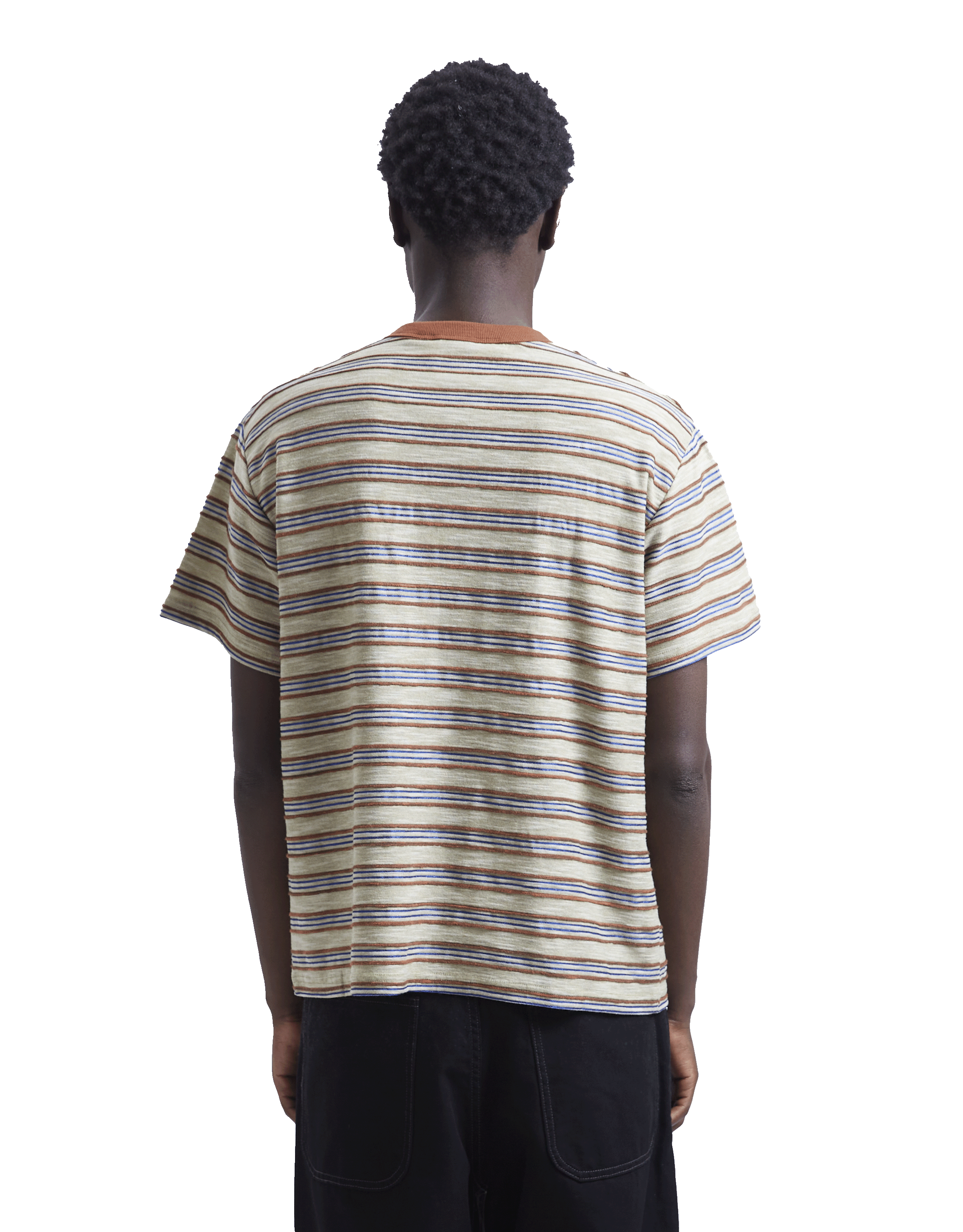 Pudu Stripe Short Sleeve