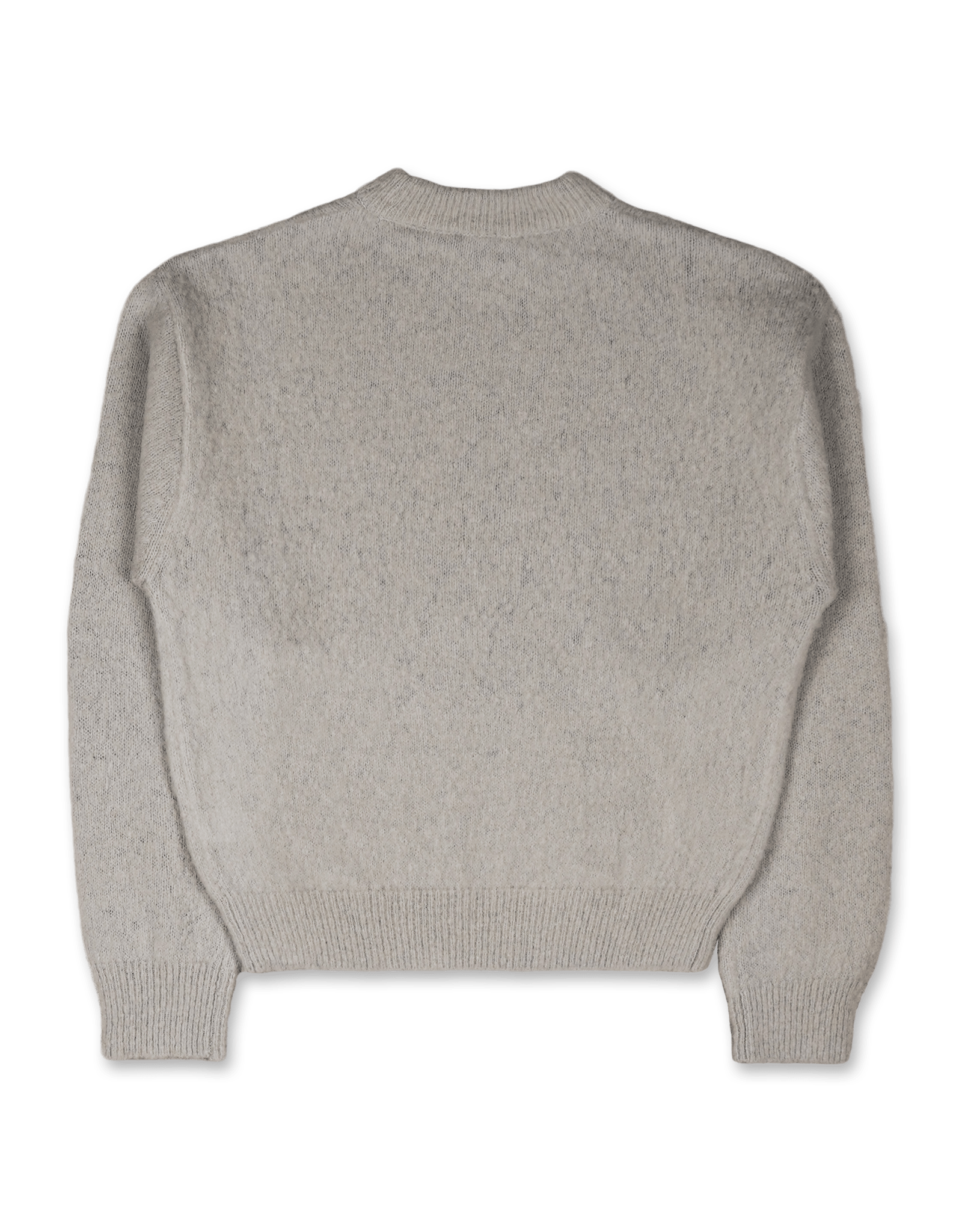 Fluffy Brushed Long Sleeve Knit