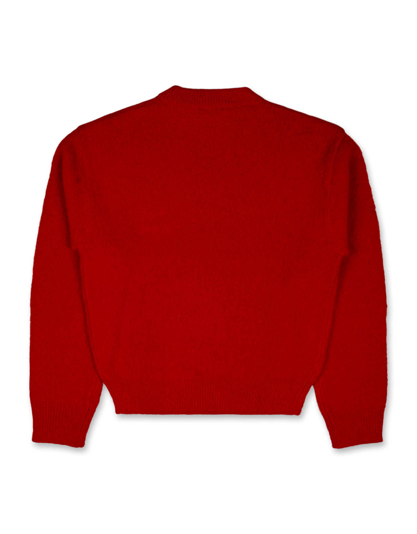 Fluffy Brushed Long Sleeve Knit