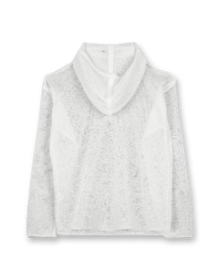 Netted Knit Hoodie