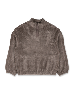 Fluffy Oversized Half Zip Pullover