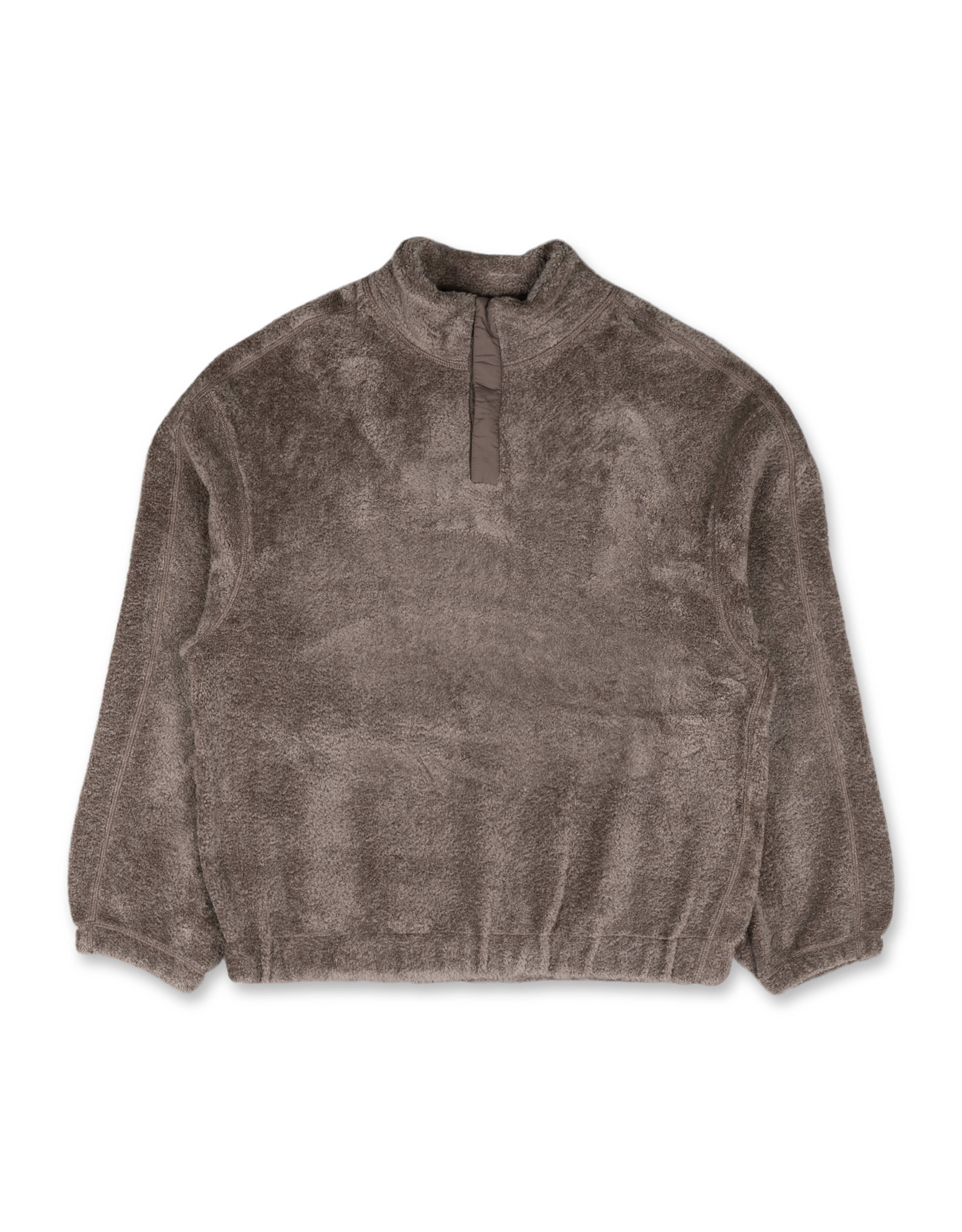 Fluffy Oversized Half Zip Pullover