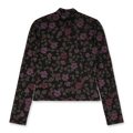 Amomento Floral Mock Neck Top | Rezet Store