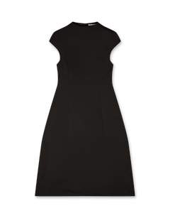 Amomento Taffeta Mock Neck Volume Dress | Rezet Store