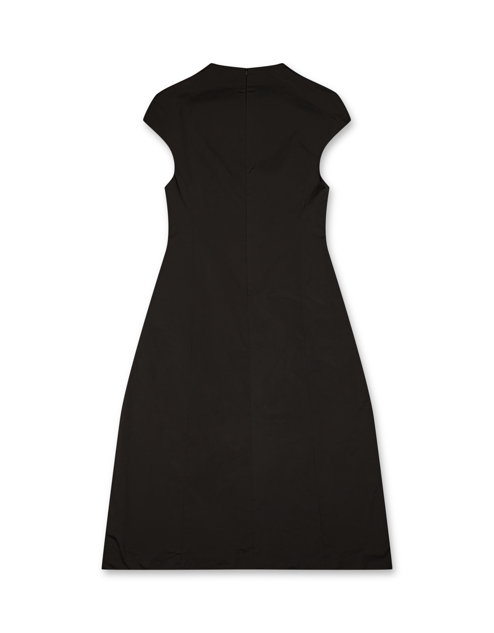 Amomento Taffeta Mock Neck Volume Dress | Rezet Store