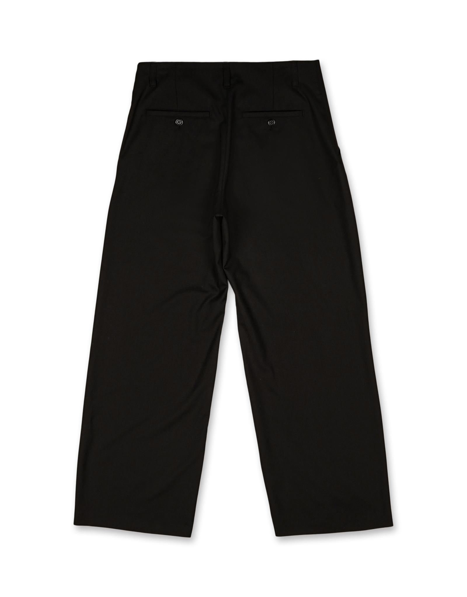 Wool Wide Pants