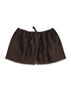 Shirring Organza Belt Skirt