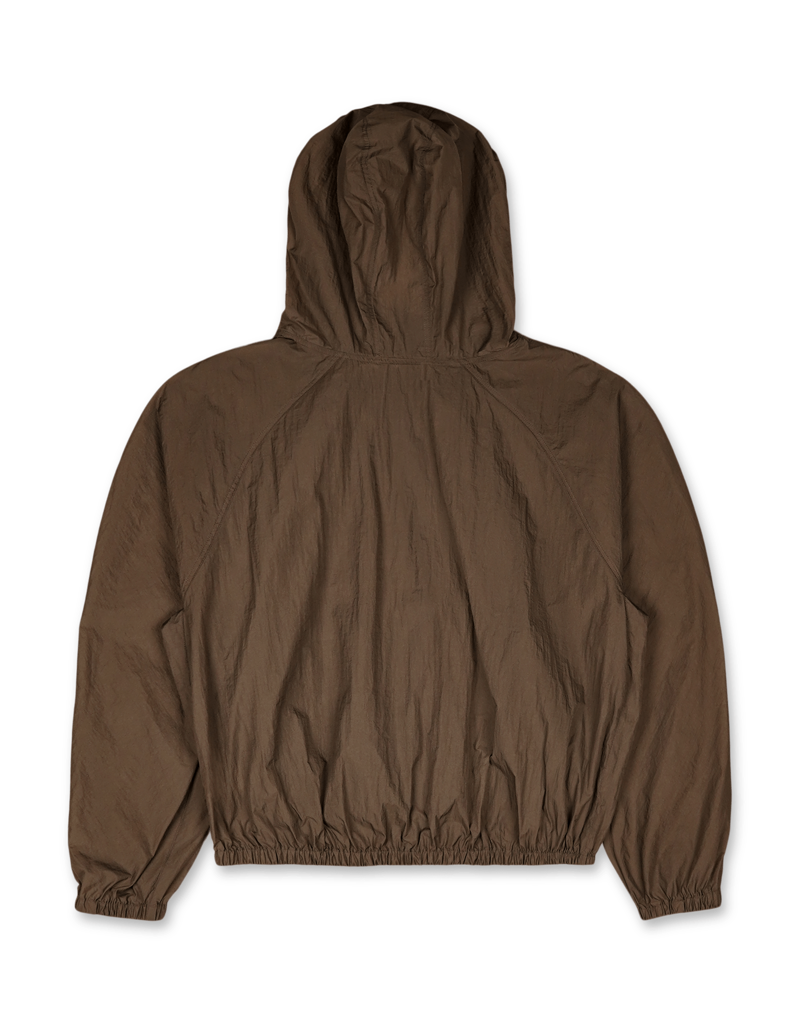 Amomento Sheer Nylon Raglan Hooded Jumper | Rezet Store