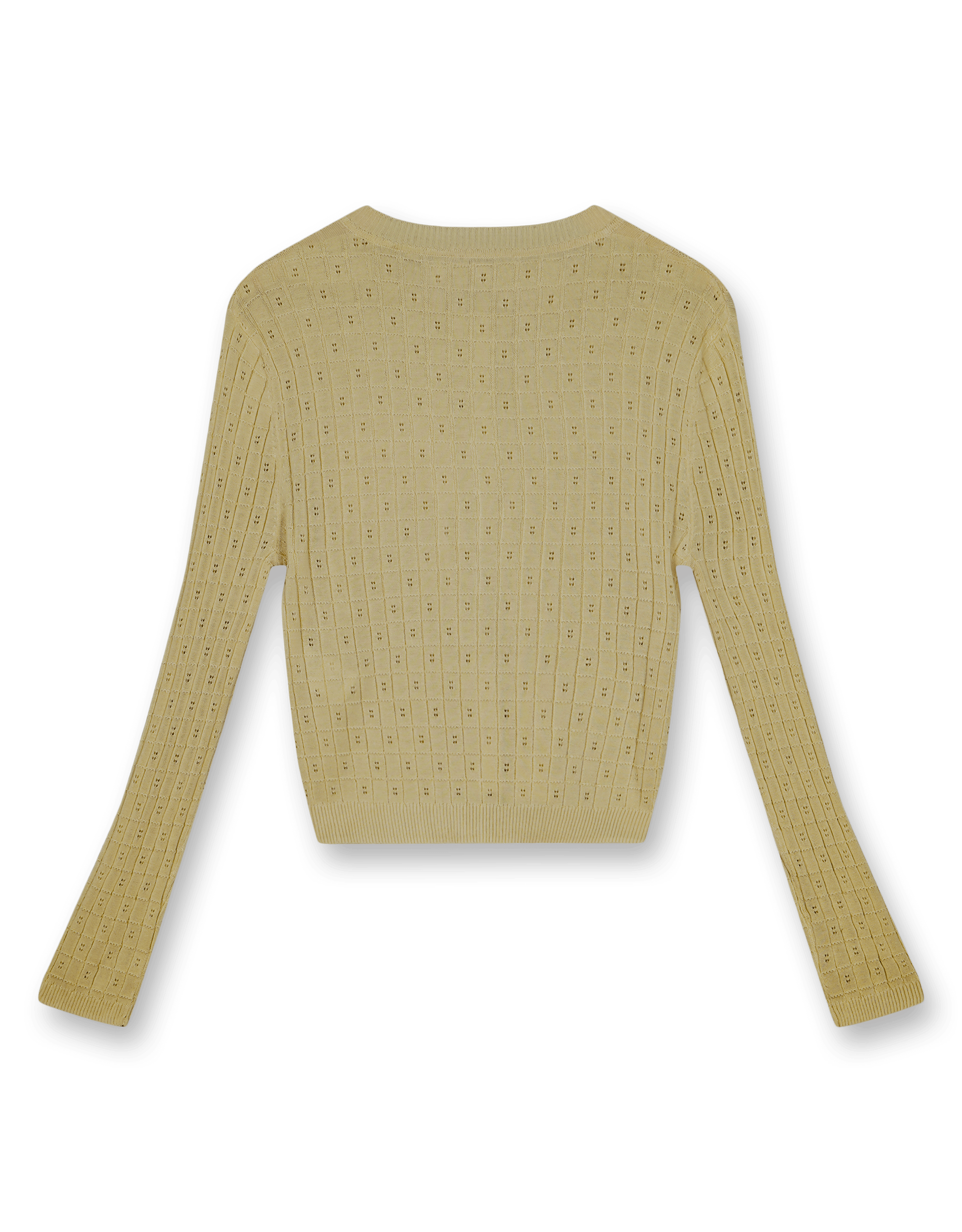 Cotton Crepe Sweater