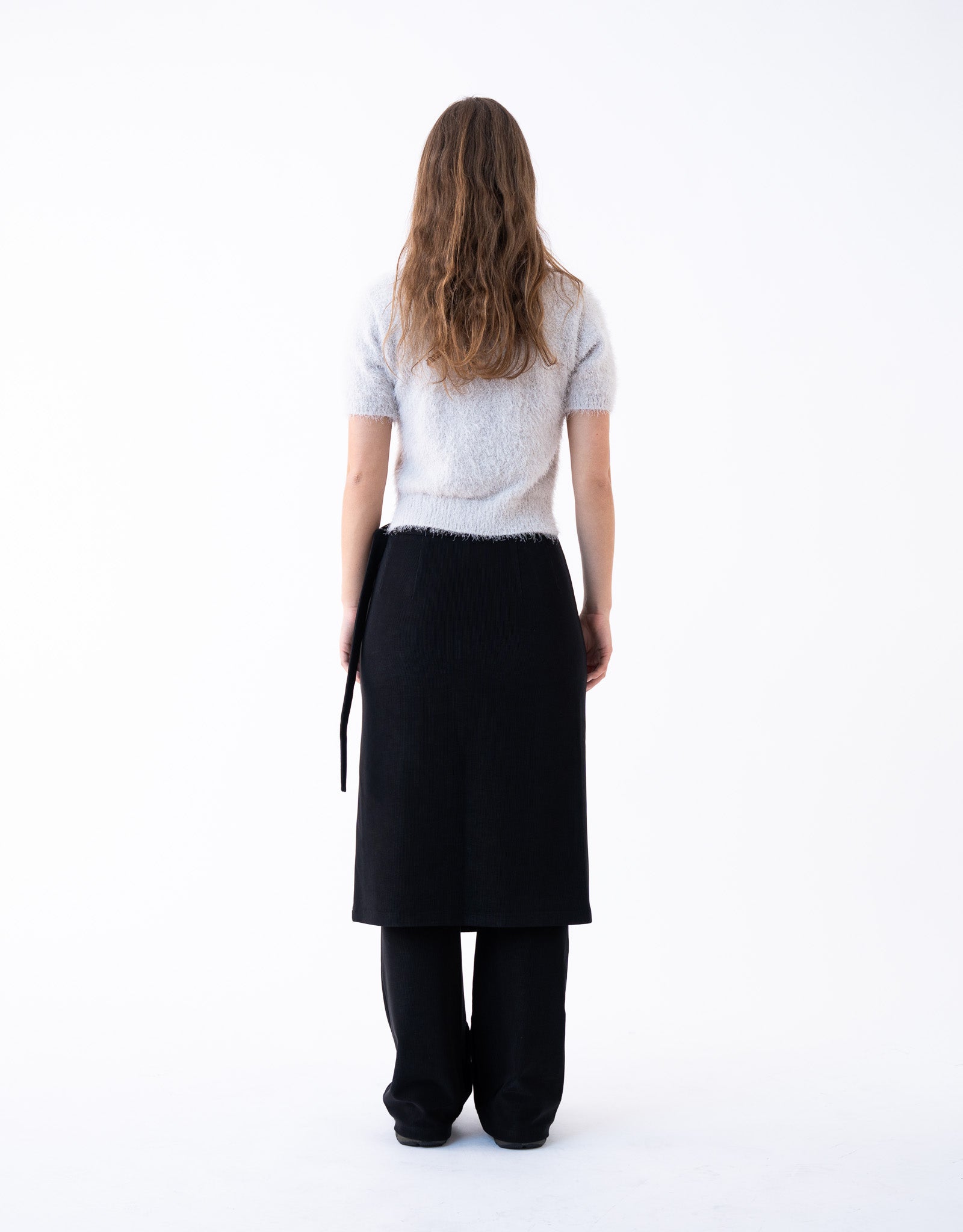 Layered Skirt Pants