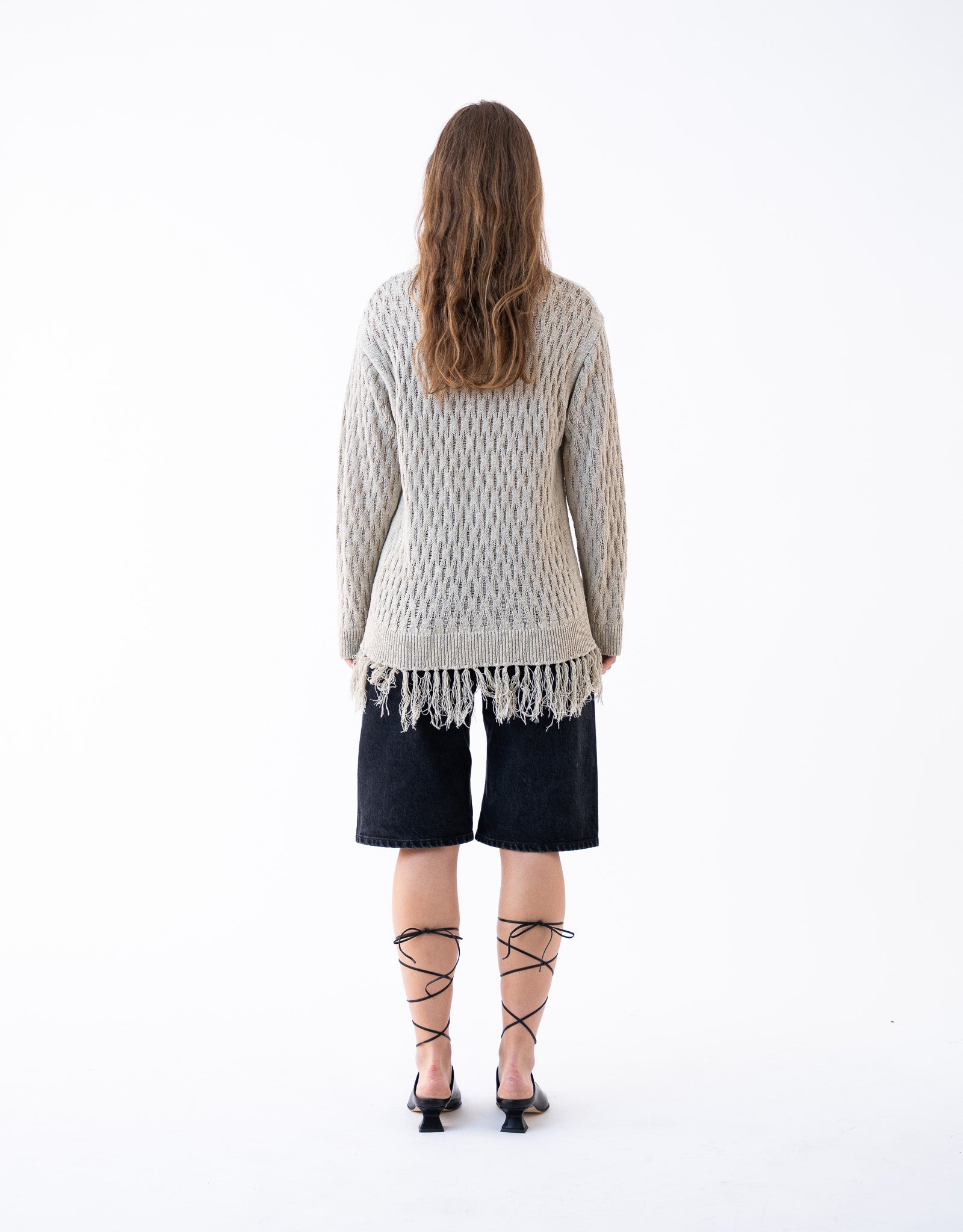 Tassel Crewneck Knit