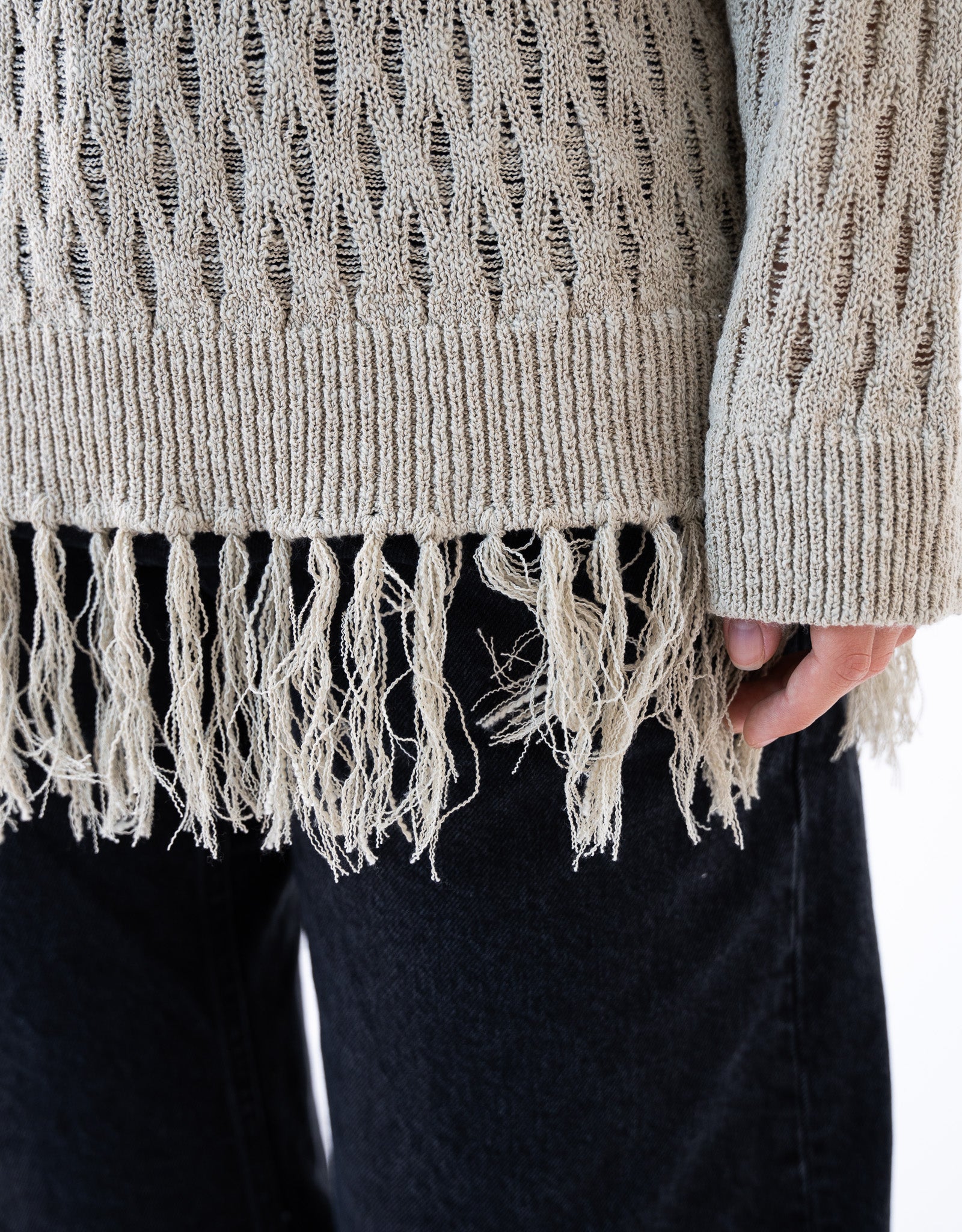 Tassel Crewneck Knit
